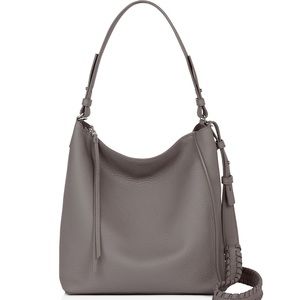 AllSaints Kira Pebbled Leather Crossbody